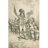 Sammlungvon 83 Bl. Kupferst. mit Darstellungen militärischer Gefechte, namhafter europäischer P