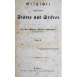Falckenheiner,C.B.N.Geschichte Hessischer Städte und Stifter. 2 in 1 Bd. Kassel, Fischer 1841.