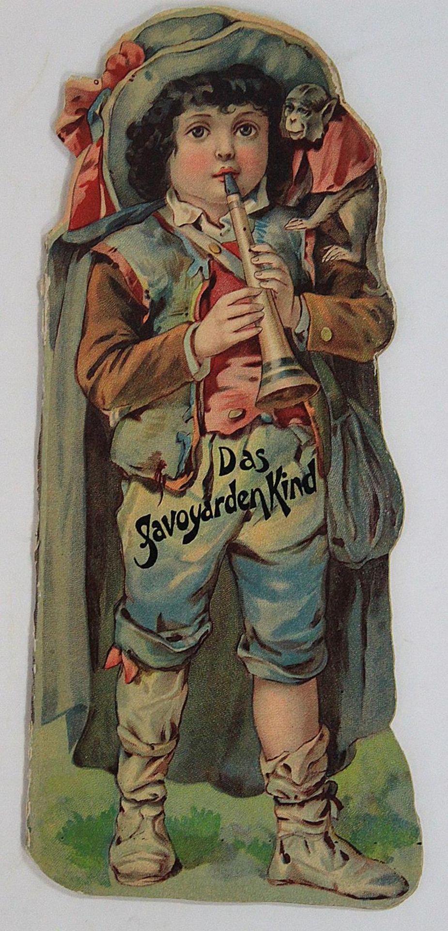 L.A.Das Savoyarden-Kind. Wien (um 1890). Ca. 23 x 10 cm. 6 unbez. Bl. mit 11 (3 chromolithogr,