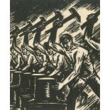 Pottier,E.L'internationale. Belvés, Vorms (1970). Mit 7 Orig.-Holzschn. v. Frans Masereel. Okar