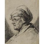 Rembrandt van Rijn, Harmensz(1606 Leiden - Amsterdam 1669), Kopien bzw. im Stile von. Radierung