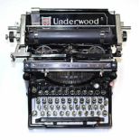 Underwood,Olympia 8 u. Continental. Alle drei Maschinen um 1930-40. Continental u. Underw. ohne