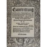 Bachmann,P.Czu errettung den schwachen Ordens personen... Drsdn., (Emserpresse) 1524. 4°. 51 Bl