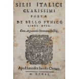 Silius Italicus,T.C.De bello Punico libri XVII. Cum argumentis Hermanni Buschij (Hermann von de