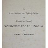 Wiedemann,A.Die in den Gewässern des Regierungs-Bezirkes von Schwaben und Neuburg vorkommenden