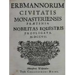 Erbmännerrecht.Erbmannorum Civitatis Monasteriensis praetensa nobilitas equestris profligata. M