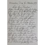 Schiestl, RudolfDeutscher Maler, Graphiker u. Illustrator (1878-1931). Eh. Brief mit Unterschr.