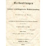 Verhandlungender deutschen verfassunggebenden Reichsversammlung zu Frankfurt am Main. Bd. 1, en