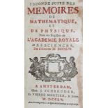 Memoires de l'Academie Royale des Sciences.Seconde suite des memoires...Tires des registres de