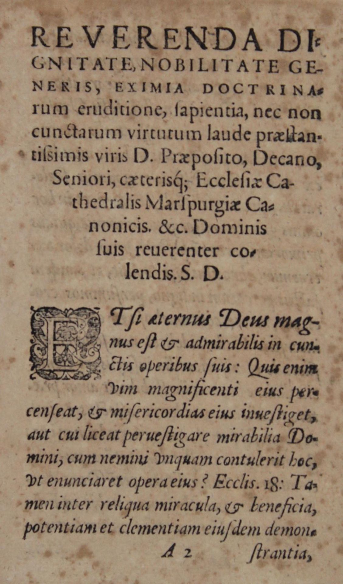 Duben,B.Catalogus Prodigiorum rerumque aliquot mirabilium, quae Paullo ante, in, &amp; post nat