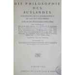 Ueberweg,F.Grundriss der Geschichte der Philosophie. 11.-12. Aufl. 5 Bde. Bln., Mittler 1923-28