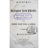 Stolberg,F.L.zu.Geschichte der Religion Jesu. 51 in 53 Bdn. (von 54, ohne Bd. 4) und 4 in 3 Reg