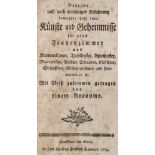 Geheimeund nach vielfältiger Erfahrung bewährte sehr rare Künste und Geheimnisse für alles Frau