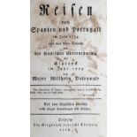 Dalrymple,W.Reisen durch Spanien und Portugall im Jahr 1774. Nebst einer kurzen Nachricht von d