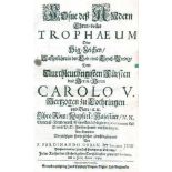 Sammelbandmit 5 Schriften, 1690-1759. Kl.Fol. Mit 1 Kupfertaf. Mod. Hldr. Enthält