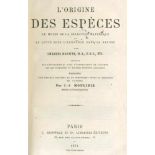 Darwin,C.L'origine des espèces au moyen de la sélection naturelle la lutte pour l'existence dan