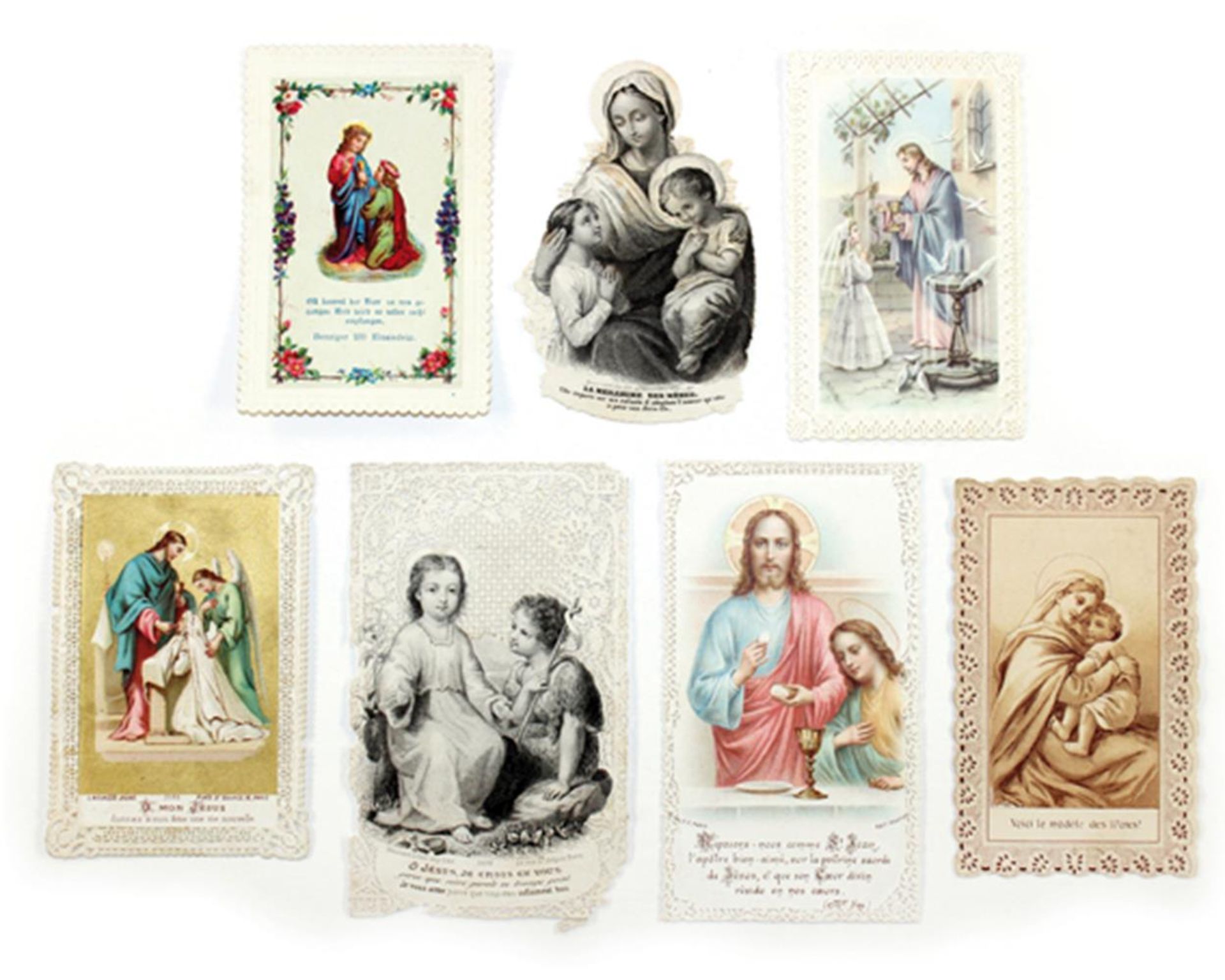 Andachtsbilder.Konvolut von ca. 30.000 Andachts- u. Heiligenbildern u.a. religiösen Darstellung - Bild 2 aus 10
