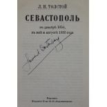 Tolstoj,L.Kazaki. Kavkazskaja povest. (Kyrill., = Kosaken. Kaukasische Novelle). Bln., Ladyschn
