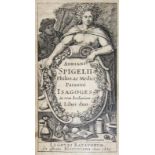 Spiegel,A.v.Isagoges in rem herbariam libri duo. Leiden, Elzevier 1633. 12°. Mit Kupfertitel (i