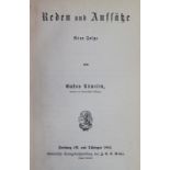 Rümelin,G.Reden und Aufsätze. 3 Bde. Fbg. u. Lpz., Mohr (1875)-94. Abweichende Hldrbde. d. Zt.