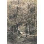 Diaz de la Pena, Virgilio Narcisso(1808 Bordeaux - Mentone 1876) zugeschrieben. Wald von Fontai