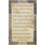 Goldene Psalter, Der.(= Dagulf-Psalter). Codex Vindobonensis 1861; Österreichische Nationalbibl