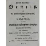 Assecurationunnd andere Reverse, de Annis 1572 und 1621, Von den regierenden Hertzogen zu Mecke