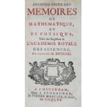 Memoires de l'Academie Royale des Sciences.Seconde suite des memoires...Tires des registres de