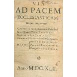 Grotius,H.Via ad pacem ecclesiasticam. In qua continentur Confessio fidei secundum Conc. Trid.