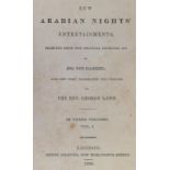 New Arabian Nights' Entertainments.3 Bde. London, Colburn 1826. Grüne Ldrbde. d. Zt. mit goldge