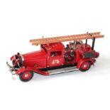 Märklin Feuerwehrauto,Löschfahrzeug No. 19034. Im Okart. mit Zertifikat. Mit Beleuchtung, Manns