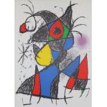 Miro,J.Peintures, Gouaches, Dessins. Katalog der Galerie Maeght, Zürich 1972. 4°. Mit 2 (1 dplb