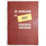 Grundlagen des IBM-Lochkartenverfahrens, Die.Stuttgart, Berlin, Internationale Büro Maschinen G