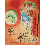 Chagall, Marc(1887 Witebsk - Saint-Paul-de-Vence 1985). Bucht der Engel. - Der weiße Clown. 2 (