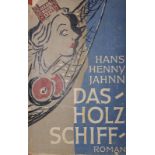 Jahnn,H.H.Fluss ohne Ufer. Roman in drei Teilen. 4 Bde. (1. Das Holzschiff. 2. Die Niederschrif