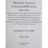 Vicaire,G.Manuel de l'amateur de livres du XIXe siècle. 7 in 1 Band. Teaneck, Somerset House 19