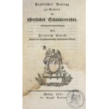 Gedike,F.Praktischer Beitrag zur Methodik des öffentlichen Schulunterrichts. Bln., Mylius 1781.