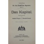 Rodbertus-Jagetzow,C.Schriften. Neue wohlfeile Ausg. 4 Bde. Bln., Puttkammer &amp; Mühlbrecht 1