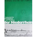 Niederrhein, Der.Zeitschrift für Heimat(pflege) und Wandern. Jgge. 14-48 in 20 Bdn. Krefeld 194