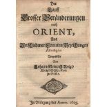 Voigt,J.H.Der Lauff Grosser Veränderungen nach Orient, Aus Verschiedener Cometen Bezeichnung As