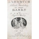 Ebert,J.J.Jahrbuch zur belehrenden Unterhaltung für junge Damen. Jg. 1. Lpz., Gräff 1795. 12°.