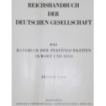 Reichshandbuchder Deutschen Gesellschaft. Das Handbuch der Persönlichkeiten in Wort und Bild. 2