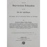 (Büttner,H.C.).Franconia. Beiträge zur Geschichte, Topographie und Litteratur. 2 Tle. in 1 Bd.