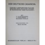 (Friedrich,J.K.).Der deutsche Casanova. Fahrten u. Liebesabenteuer nach den Memoiren eines deutschen