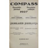 Compass.Finanzielles Jahrbuch. Jgge. 60-62, 65, 73 (doppelt) u. 74: Jugoslavien in 7 Bdn. Zagreb,
