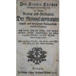 Christ,J.F.Anzeige und Auslegung der Monogrammatum, einzeln und verzogenen Anfangsbuchstaben der