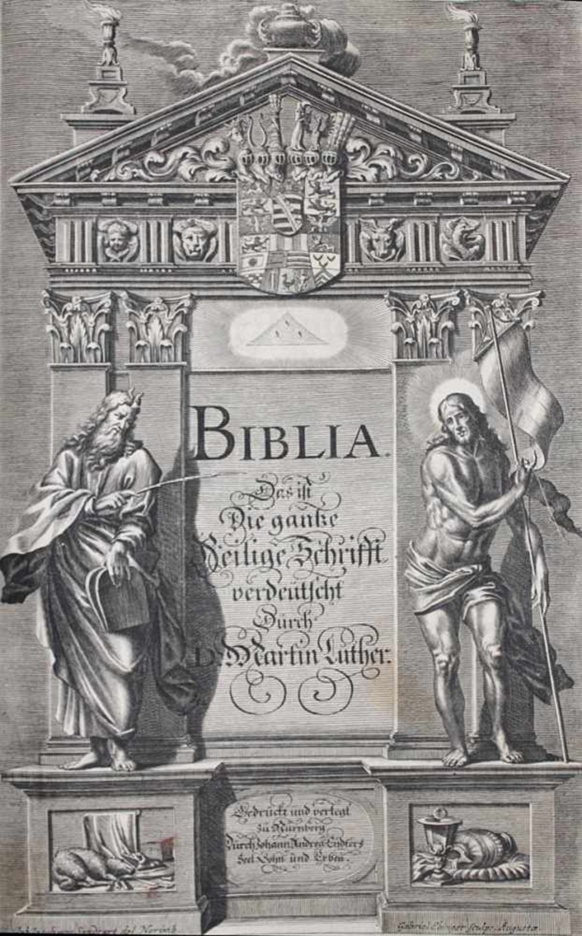 Biblia germanica.Biblia, Das ist: Die gantze Heilige Schrifft Altes und Neues Testaments.