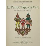 Lichtenberger,A.Le petit chaperon vert. Suivi d'autres contes. Paris, Cres 1922. Gr.8°. Mit zahlr.