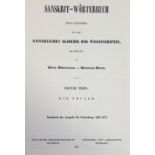 Böhtlingk,O. u. R.Roth.Sanskrit-Wörterbuch, nebst allen Nachträgen. 7 Bde. Neudruck der Ausgabe
