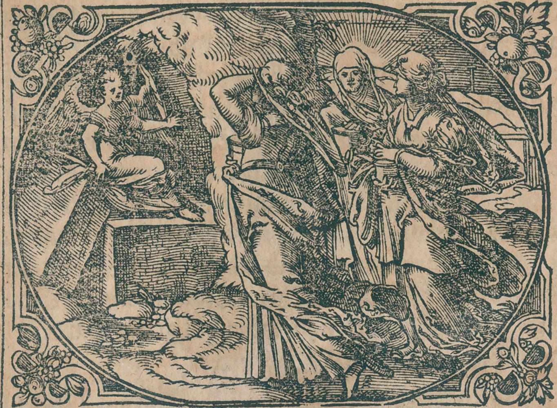 Biblia germanica.(Das erste und) Das Ander Theil deß neuwen Testaments Teutsch. D. Mart. Luth. Ffm., - Bild 3 aus 3